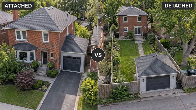 Attached vs Detached Garage in Toronto